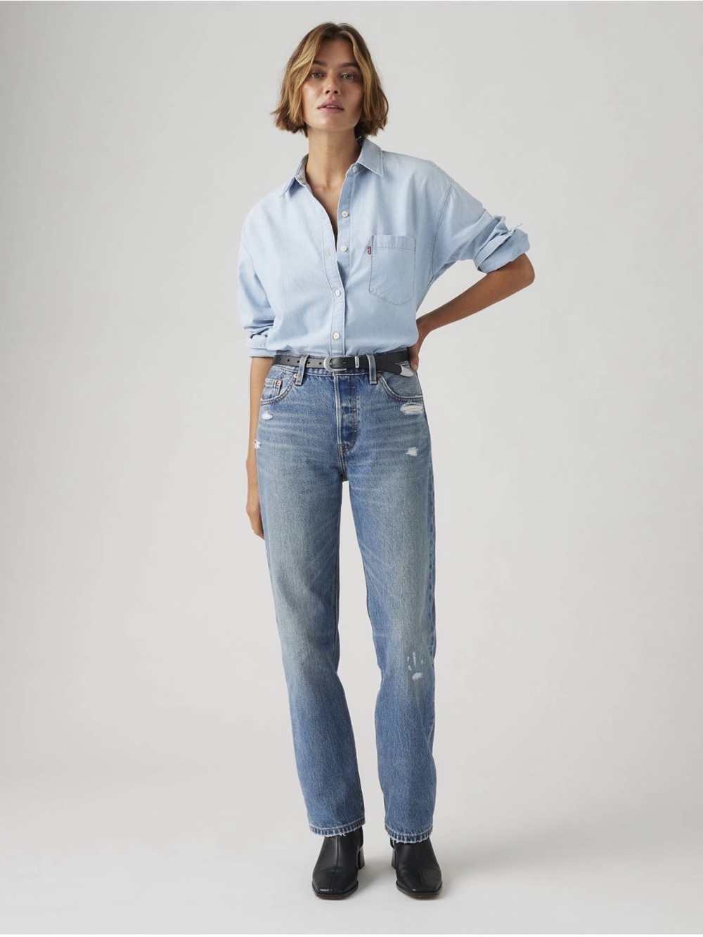 Levi’s Premium 501 90’s Women’s Jeans medium wash